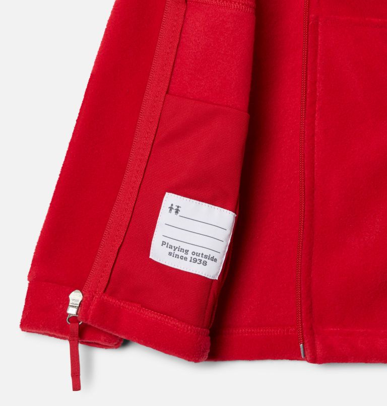 Thumbnail: Boys’ Toddler Steens Mountain II Fleece Jacket, Color: Mountain Red, image 3