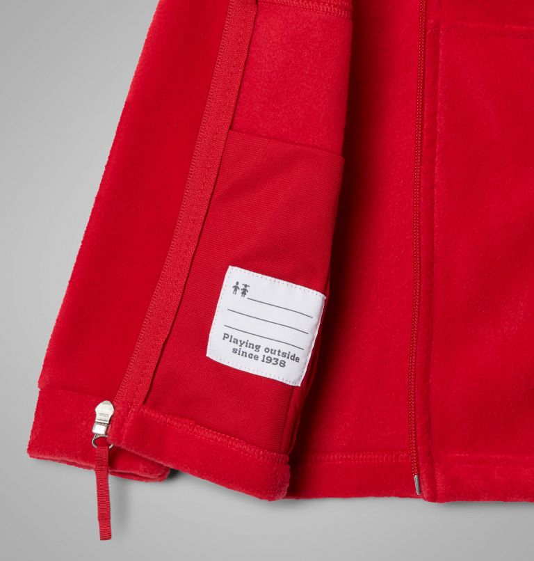 Boys' Toddler Steens Mountain II Fleece Jacket, Color: Mountain Red, image 3