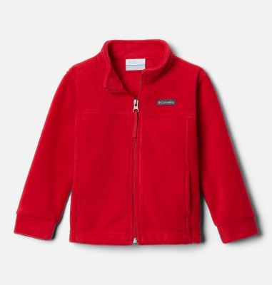 Fleece Jacket, Raspberry, age 7-8