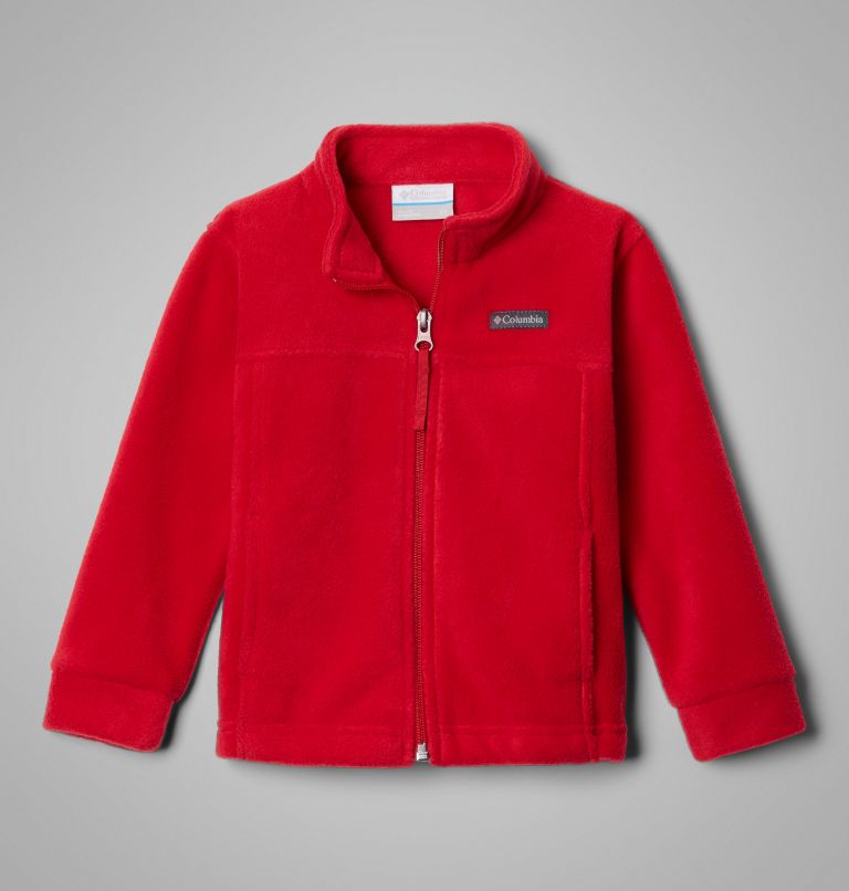 Boys' Toddler Steens Mountain II Fleece Jacket, Color: Mountain Red, image 1