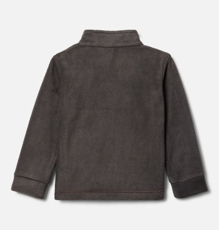 Boys' Toddler Steens Mountain II Fleece Jacket, Color: Red Quartz, Shark, image 2