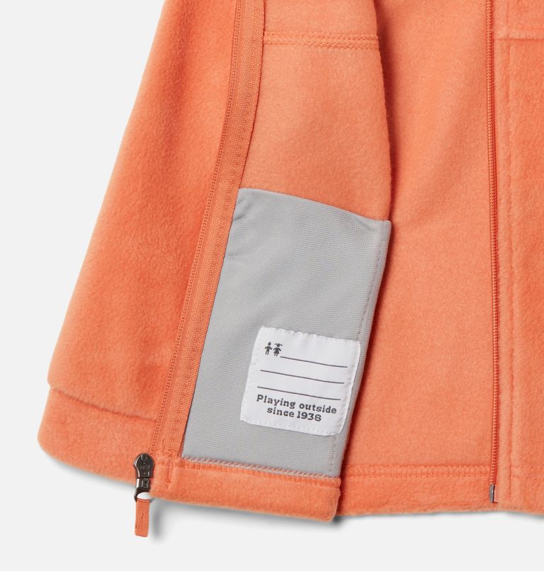 Thumbnail: Boys’ Toddler Steens Mountain II Fleece Jacket, Color: Desert Orange, image 3