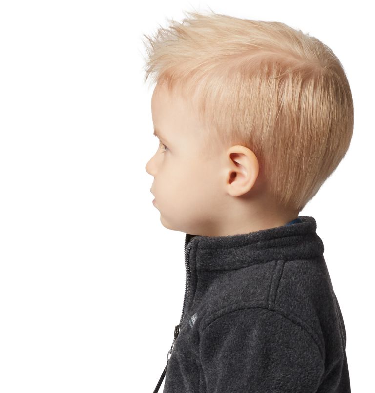 Thumbnail: Boys’ Infant Steens Mountain II Fleece Jacket, Color: Charcoal Heather, image 8