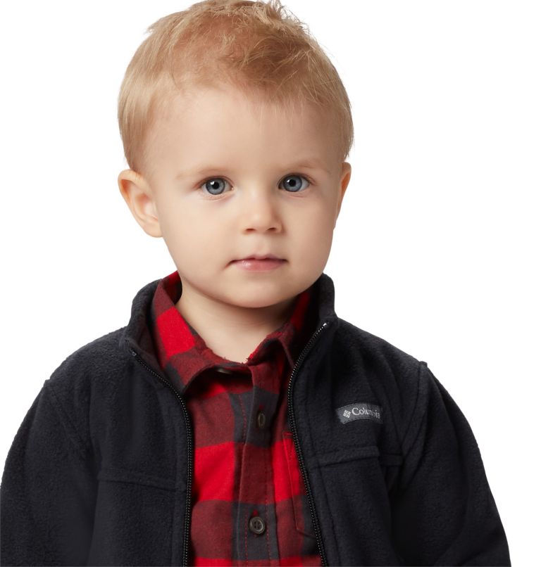 Thumbnail: Boys’ Infant Steens Mountain II Fleece Jacket, Color: Black, image 9