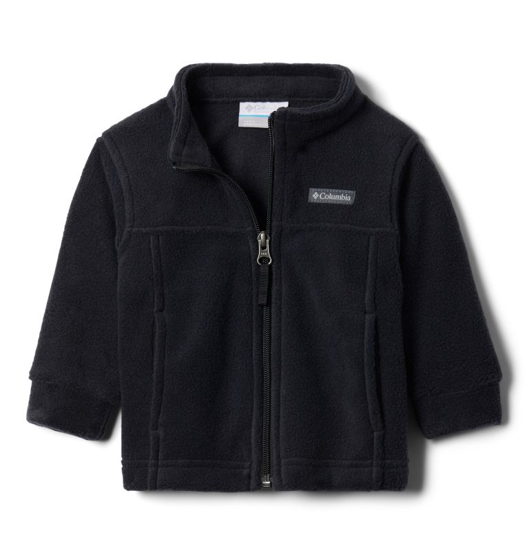 Boys’ Infant Steens Mountain II Fleece Jacket, Color: Black, image 3