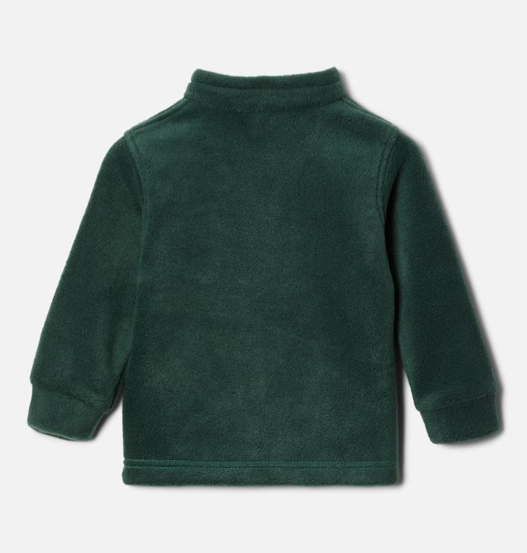 Boys’ Infant Steens Mountain II Fleece Jacket, Color: Dark Lime, Spruce, image 2