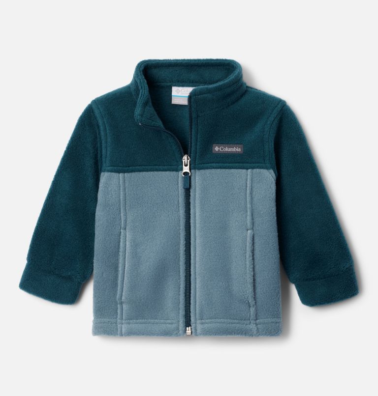 Boys’ Infant Steens Mountain II Fleece Jacket, Color: Night Wave, Metal, image 1