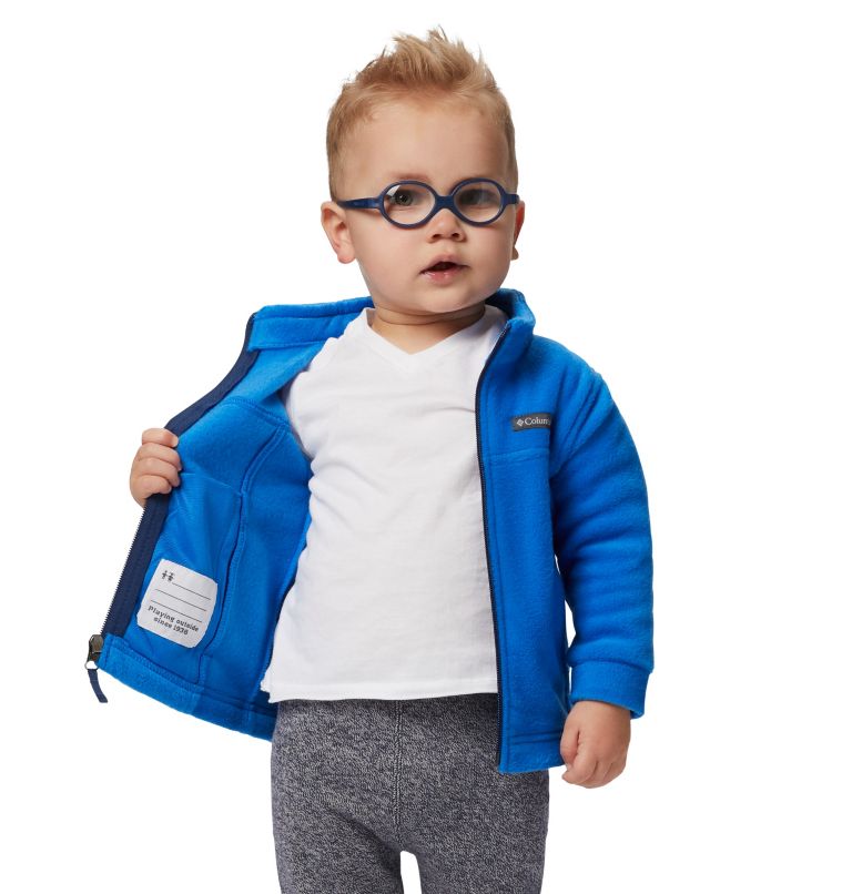 Boys’ Infant Steens Mountain II Fleece Jacket, Color: Super Blue, image 6