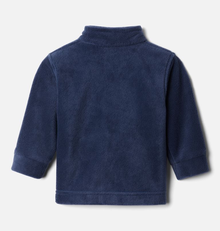 Boys’ Infant Steens Mountain II Fleece Jacket, Color: Bright Indigo, Collegiate Navy, image 2