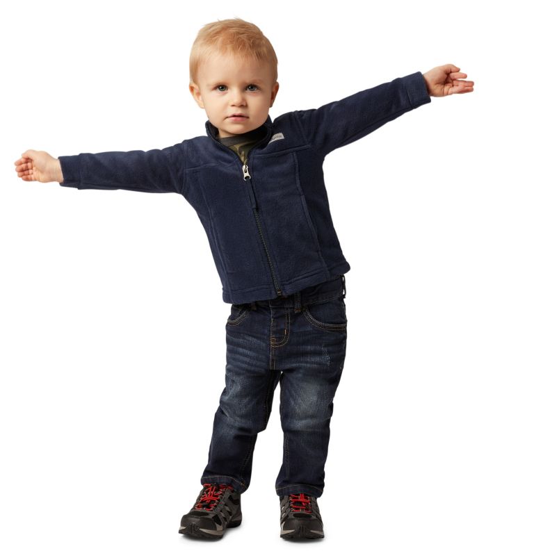 Boys’ Infant Steens Mountain II Fleece Jacket, Color: Collegiate Navy, image 10