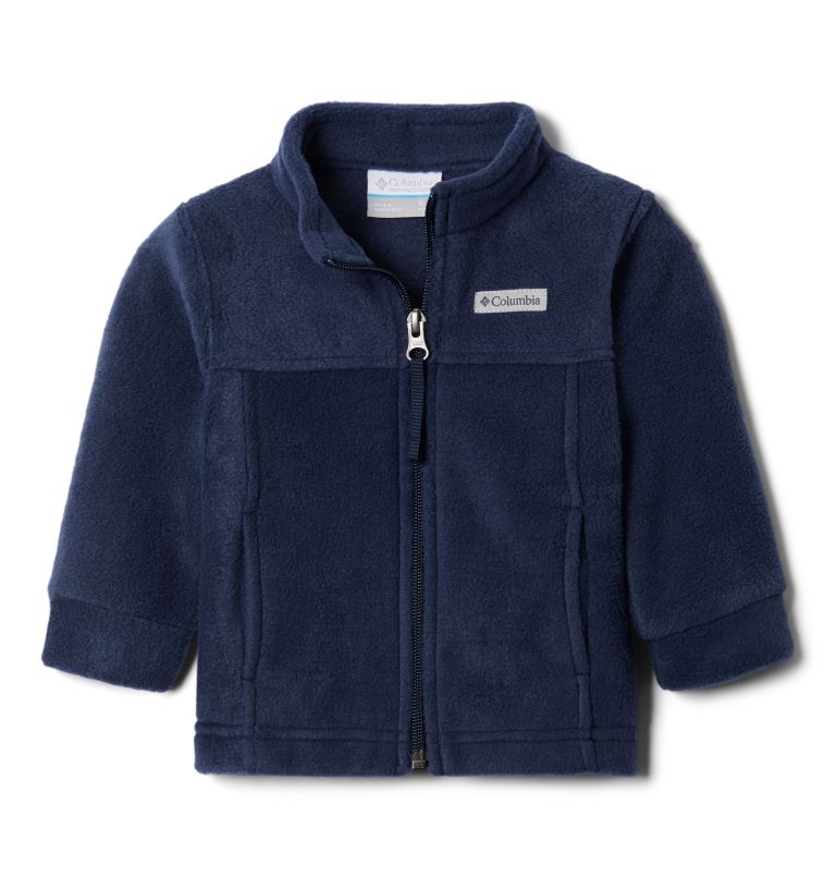 Boys’ Infant Steens Mountain II Fleece Jacket, Color: Collegiate Navy, image 3