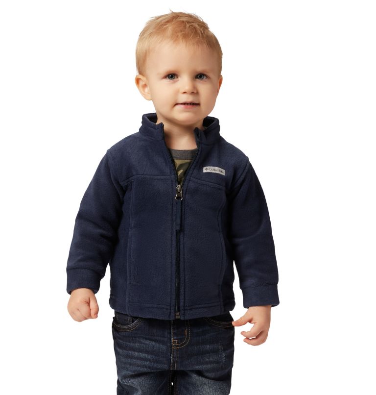 Boys’ Infant Steens Mountain II Fleece Jacket, Color: Collegiate Navy, image 1