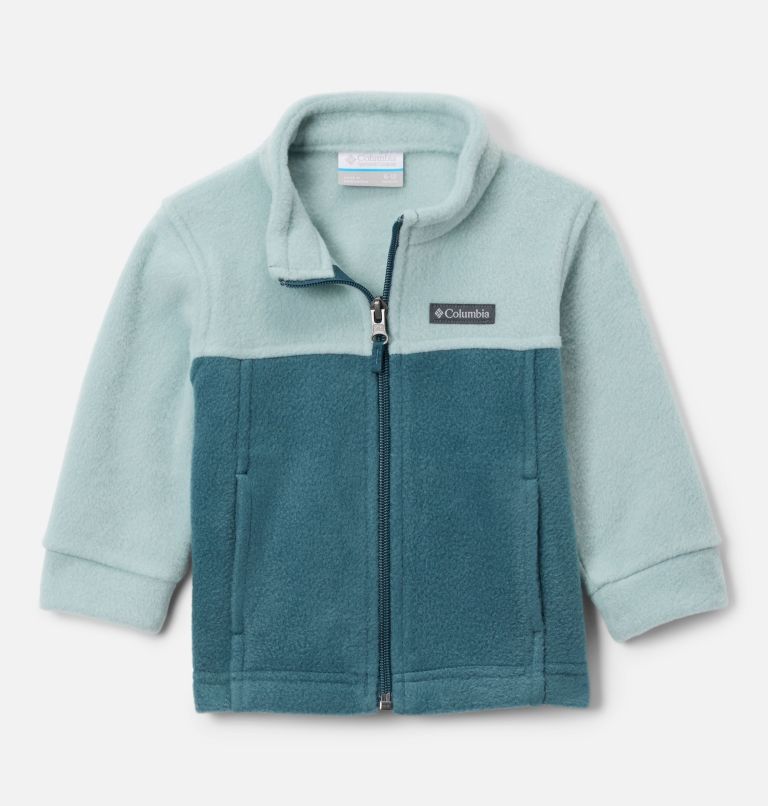 Boys’ Infant Steens Mountain II Fleece Jacket, Color: Crushed Blue, Everblue, image 1