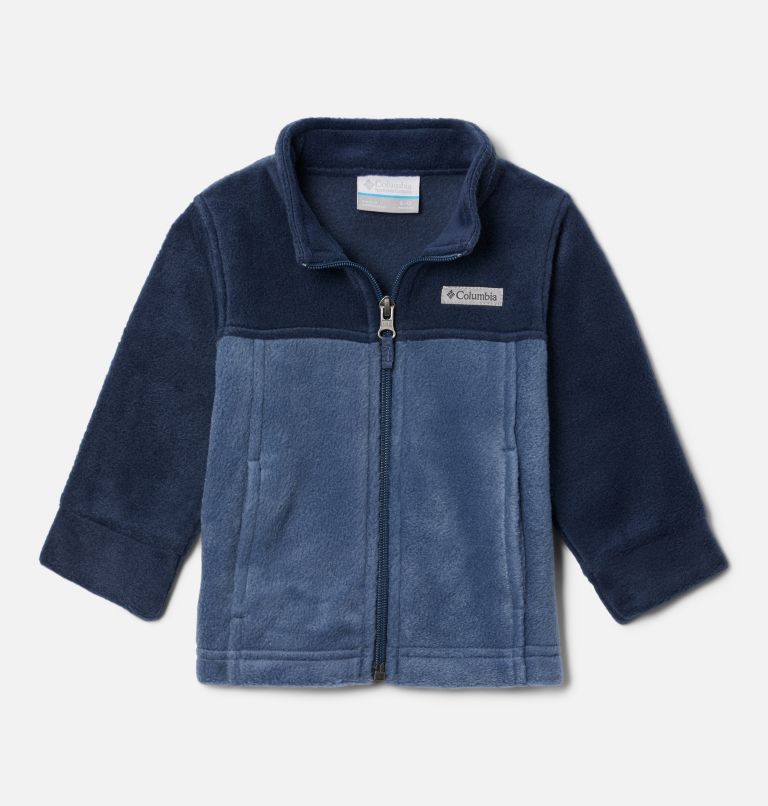 Boys’ Infant Steens Mountain II Fleece Jacket, Color: Dark Mountain, Collegiate Navy, image 1