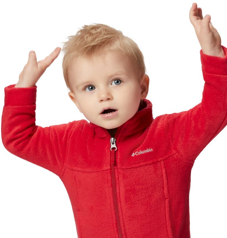 Boys’ Infant Steens Mountain II Fleece Jacket, Color: Mountain Red, image 8