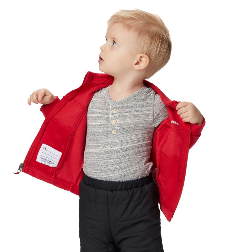 Boys’ Infant Steens Mountain II Fleece Jacket, Color: Mountain Red, image 9