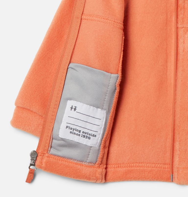 Boys’ Infant Steens Mountain II Fleece Jacket, Color: Desert Orange, image 3