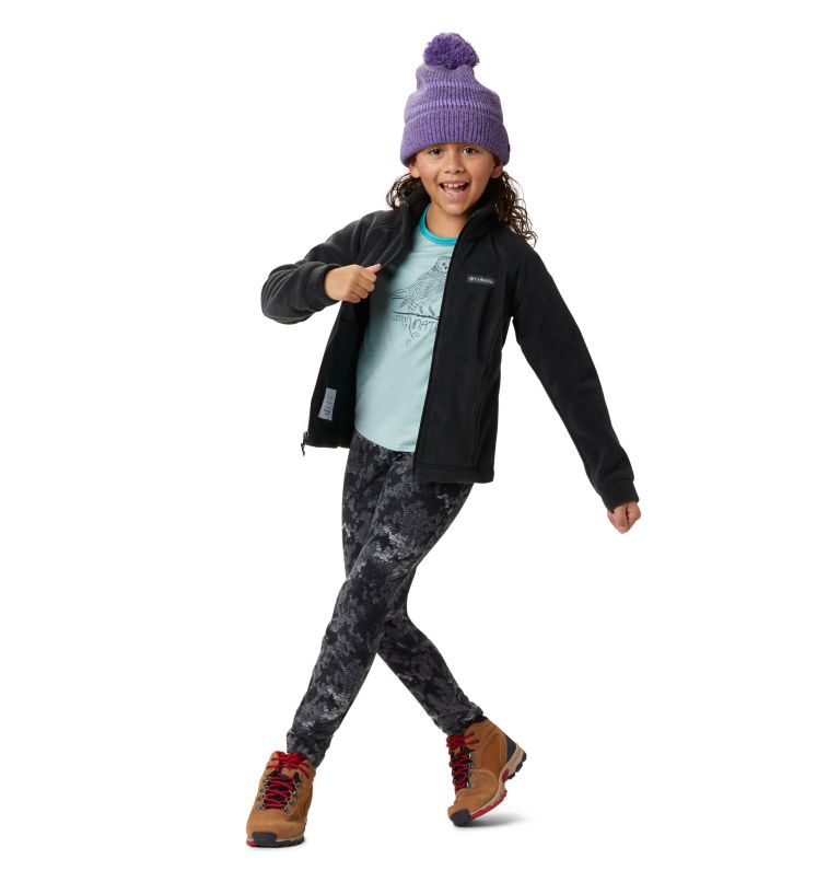 Thumbnail: Girls’ Benton Springs Fleece Jacket, Color: Black, image 8