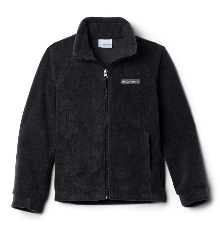 Thumbnail: Girls’ Benton Springs Fleece Jacket, Color: Black, image 3