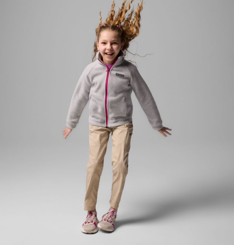 Girls' Benton Springs Fleece Jacket, Color: Cirrus Grey, image 7