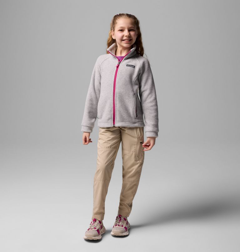 Girls' Benton Springs Fleece Jacket, Color: Cirrus Grey, image 1