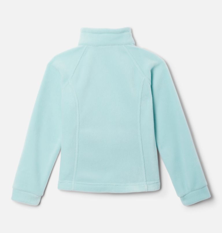 Thumbnail: Girls’ Benton Springs Fleece Jacket, Color: Aqua Haze, image 2
