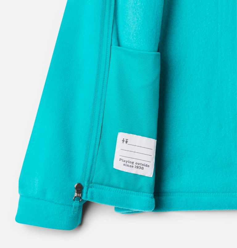 Forro polar Benton Springs para niña, Color: Tropic Water, image 3