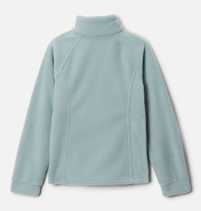 Girls' Benton Springs Fleece Jacket, Color: Crushed Blue, image 2