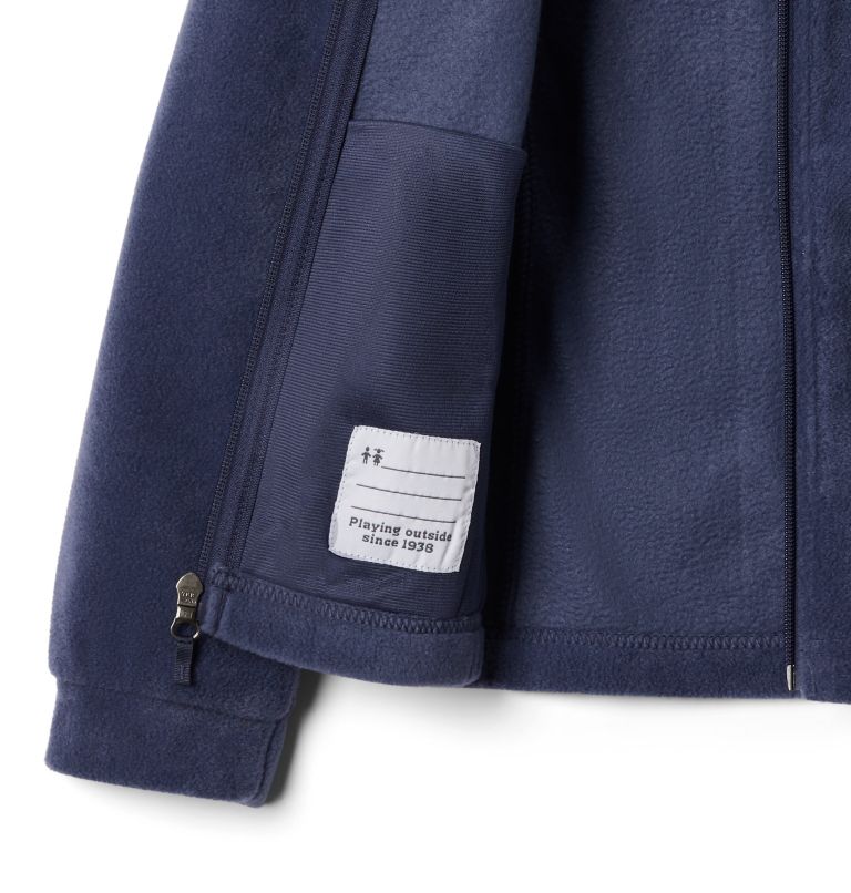 Girls’ Benton Springs Fleece Jacket, Color: Nocturnal, image 3