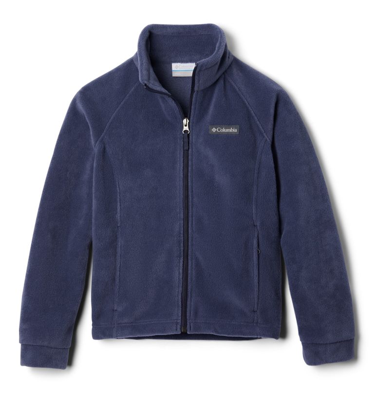 Girls' Benton Springs Fleece Jacket, Color: Nocturnal, image 2