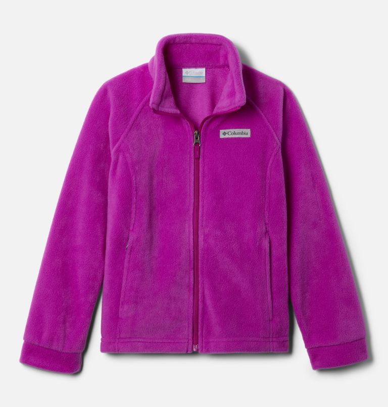 Girls’ Benton Springs Fleece Jacket, Color: Bright Plum, image 1