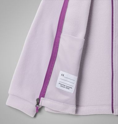Benton Springs Fleece Full Zip für Mädchen, Color: Lavender Pearl, image 9
