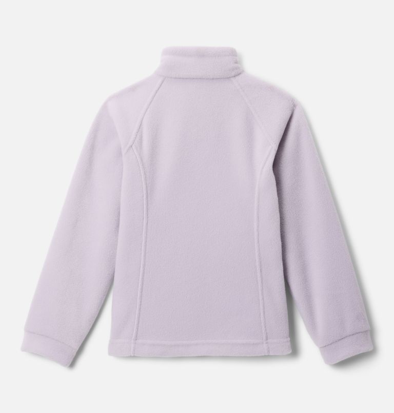 Girls' Benton Springs Fleece Jacket, Color: Lavender Pearl, image 2