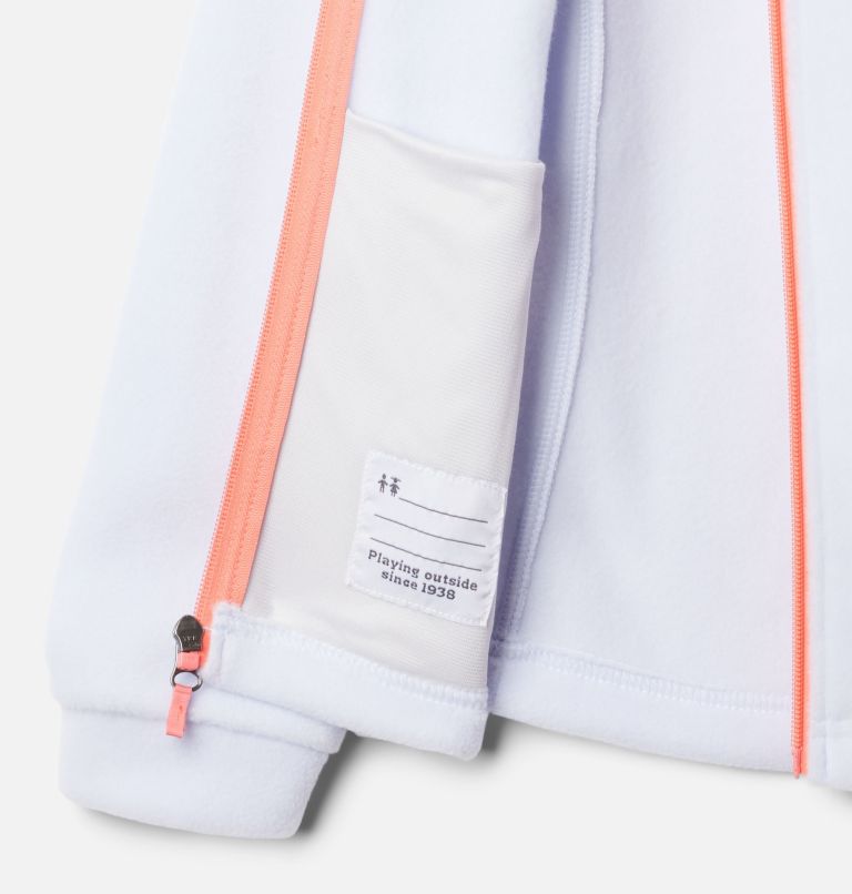 Forro polar Benton Springs para niña, Color: Snowdrift, image 3