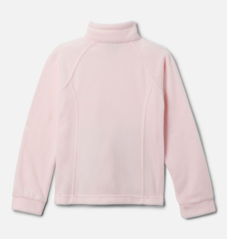 Thumbnail: Girls’ Benton Springs Fleece Jacket, Color: Satin Pink, image 2