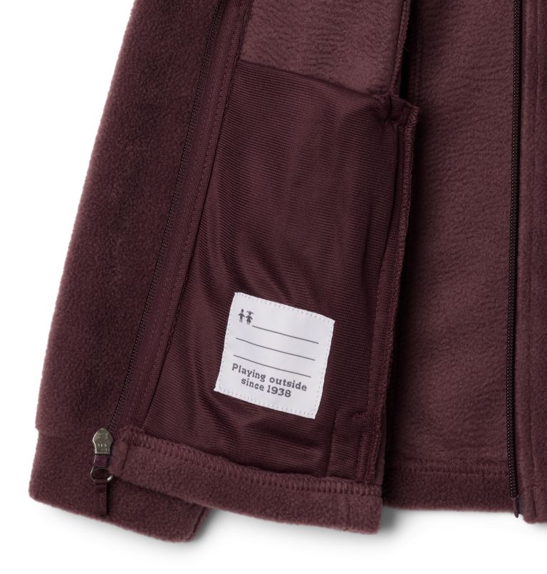 Girls' Benton Springs Fleece Jacket, Color: Moonvista, image 3