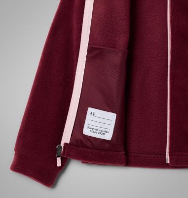 Benton Springs Fleece Full Zip für Mädchen, Color: Rich Wine, image 3