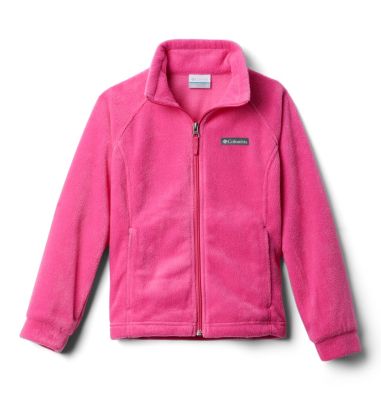Girls&rsquo; Benton Springs Fleece Jacket, Color: Pink Ice