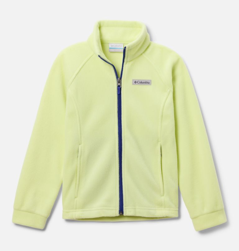 Girls' Benton Springs Fleece Jacket, Color: Spring Yellow, image 1