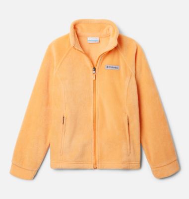 Girls&rsquo; Benton Springs Fleece Jacket, Color: Sunset Peach