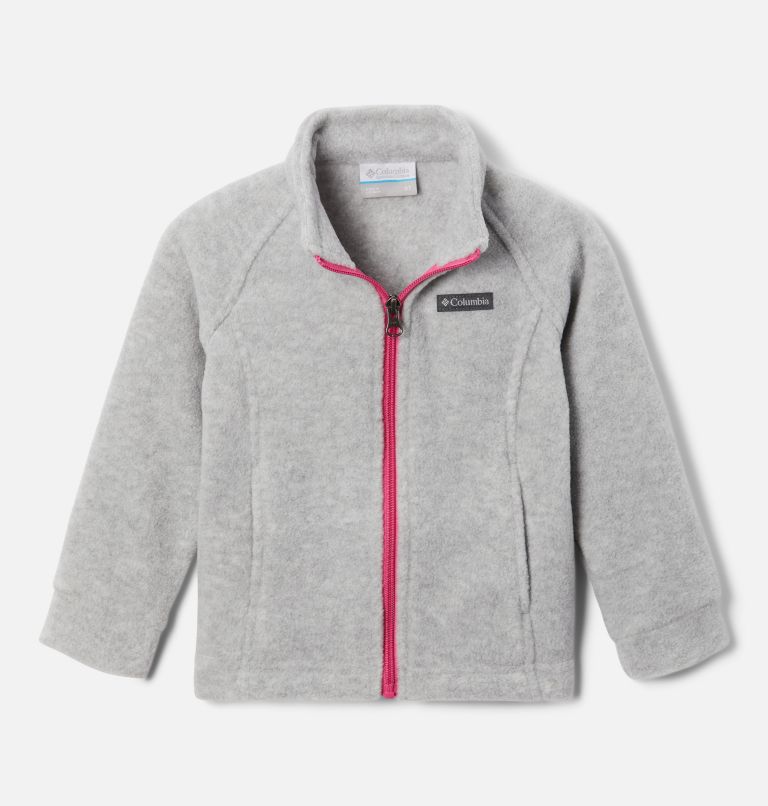 Thumbnail: Girls’ Toddler Benton Springs Fleece Jacket, Color: Cirrus Grey, image 1
