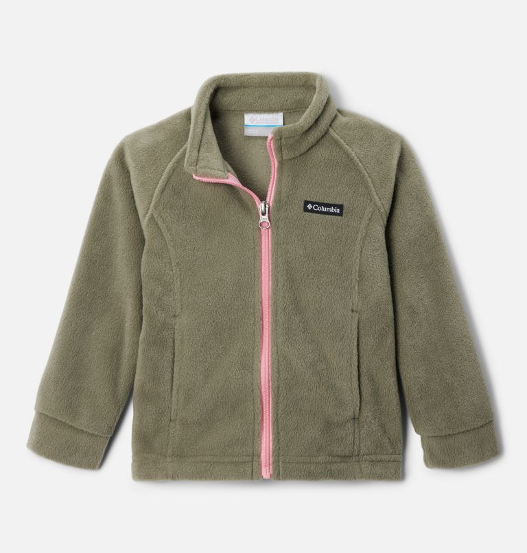 Columbia Baby-Mädchen Benton Springs Fleecejacke – Weiches 250g Fleece, Mit Reißverschlusstaschen