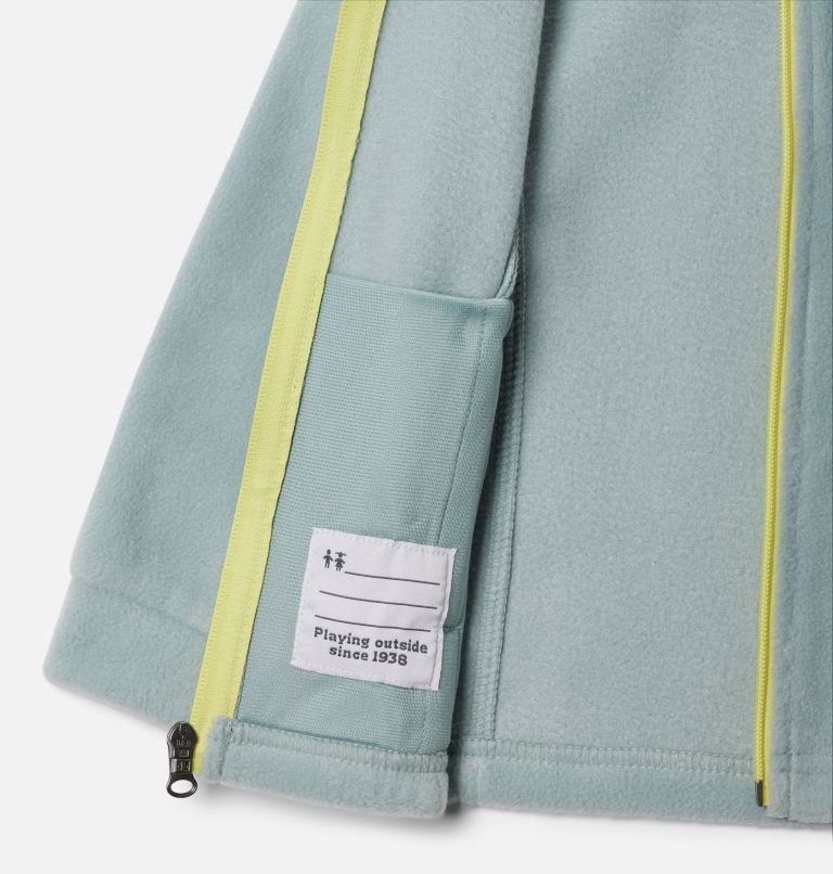 Girls’ Toddler Benton Springs Fleece Jacket, Color: Crushed Blue, image 3