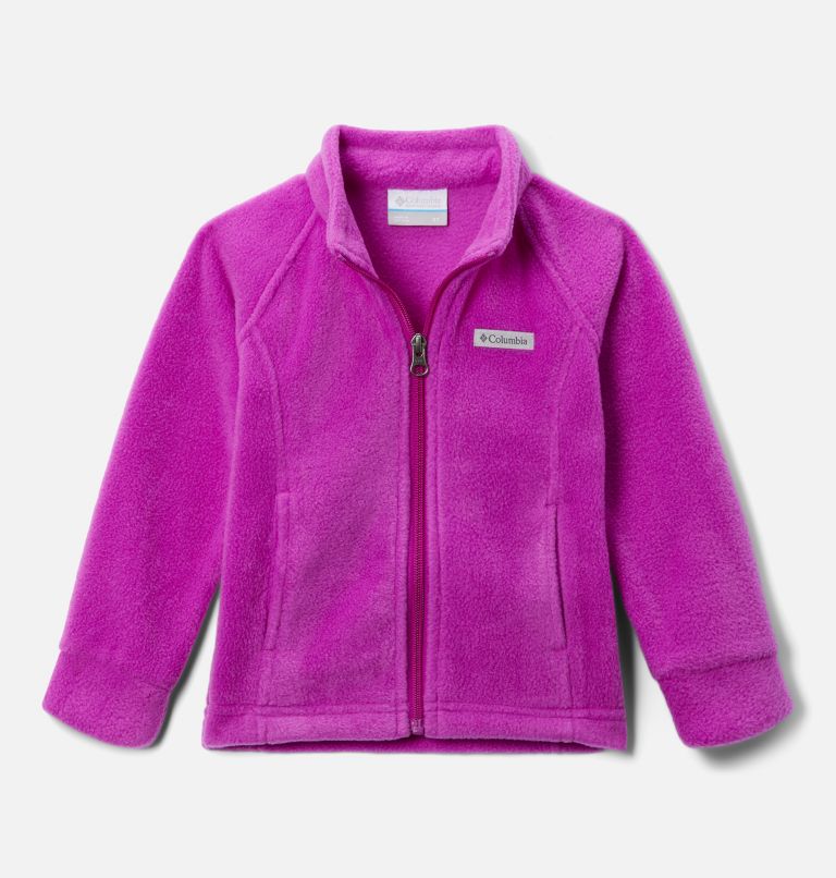 Thumbnail: Girls’ Toddler Benton Springs Fleece Jacket, Color: Bright Plum, image 1