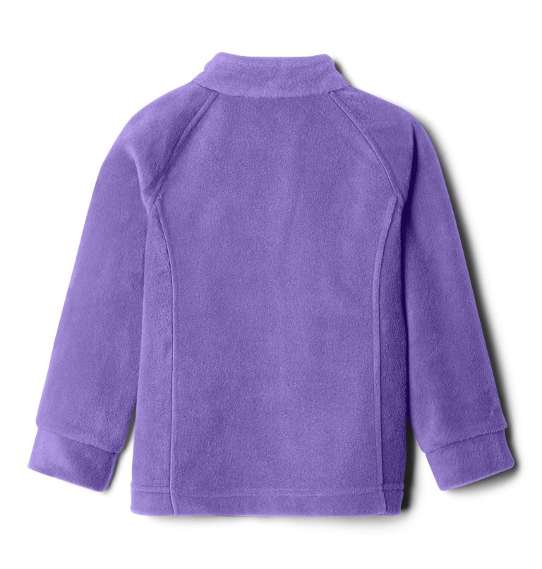 Thumbnail: Girls’ Toddler Benton Springs Fleece Jacket, Color: Grape Gum, image 2
