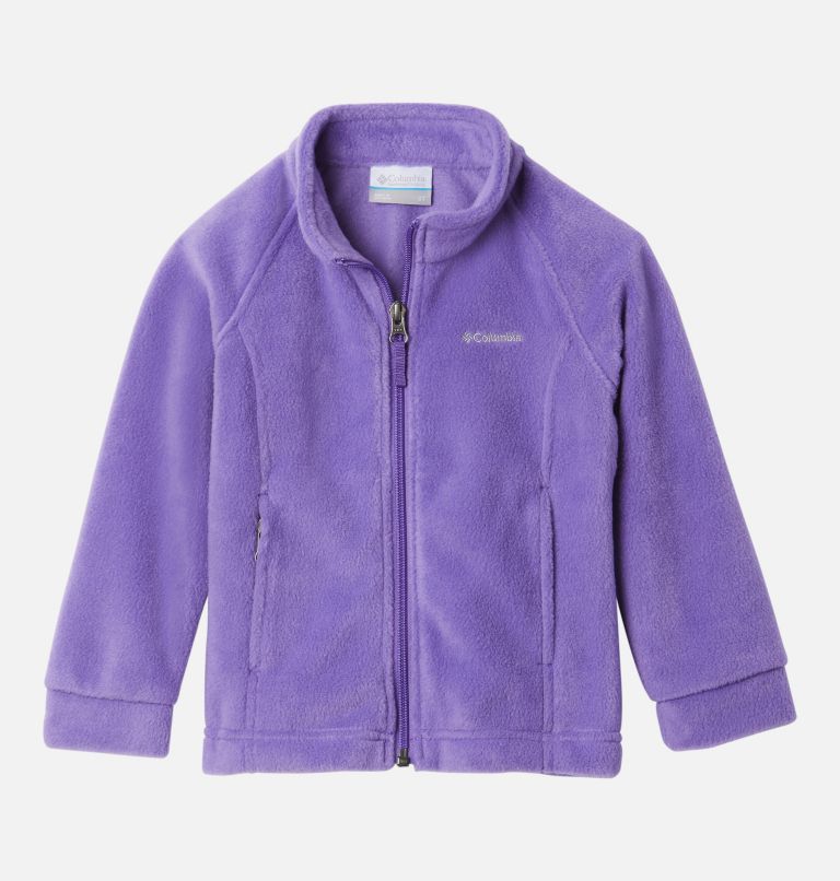 Thumbnail: Veste en laine polaire Benton Springs pour fille - Bambin, Color: Grape Gum, image 1