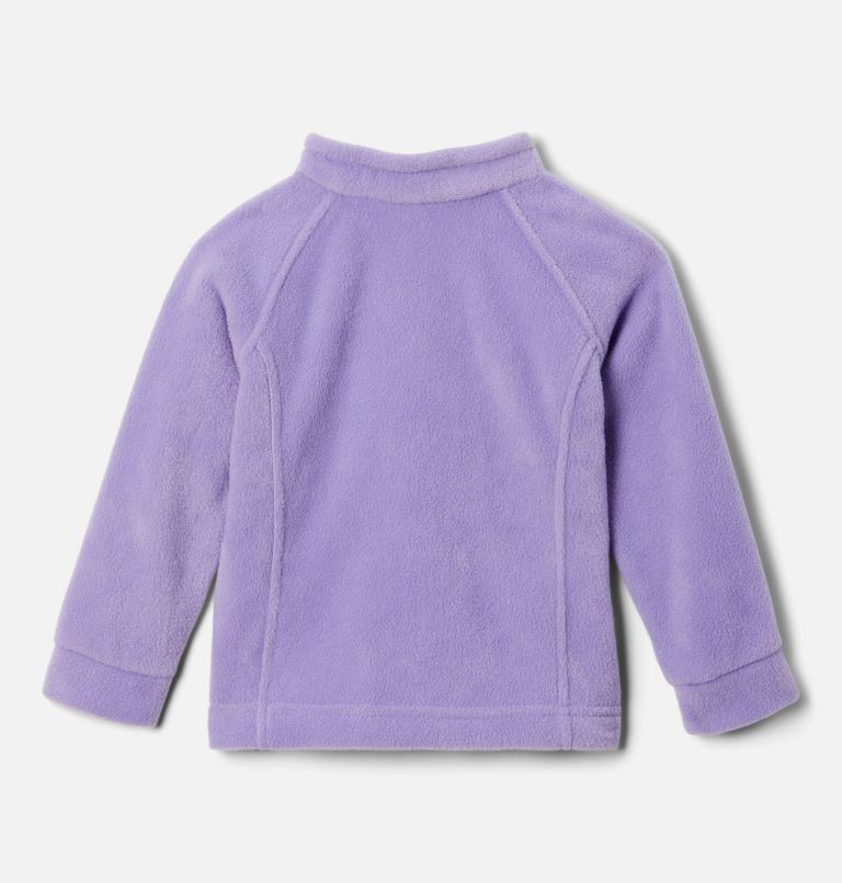 Girls’ Toddler Benton Springs Fleece Jacket, Color: Paisley Purple, image 2