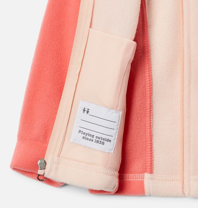 Veste en laine polaire Benton Springs pour fille - Bambin, Color: Blush Pink, Peach Blossom, image 3
