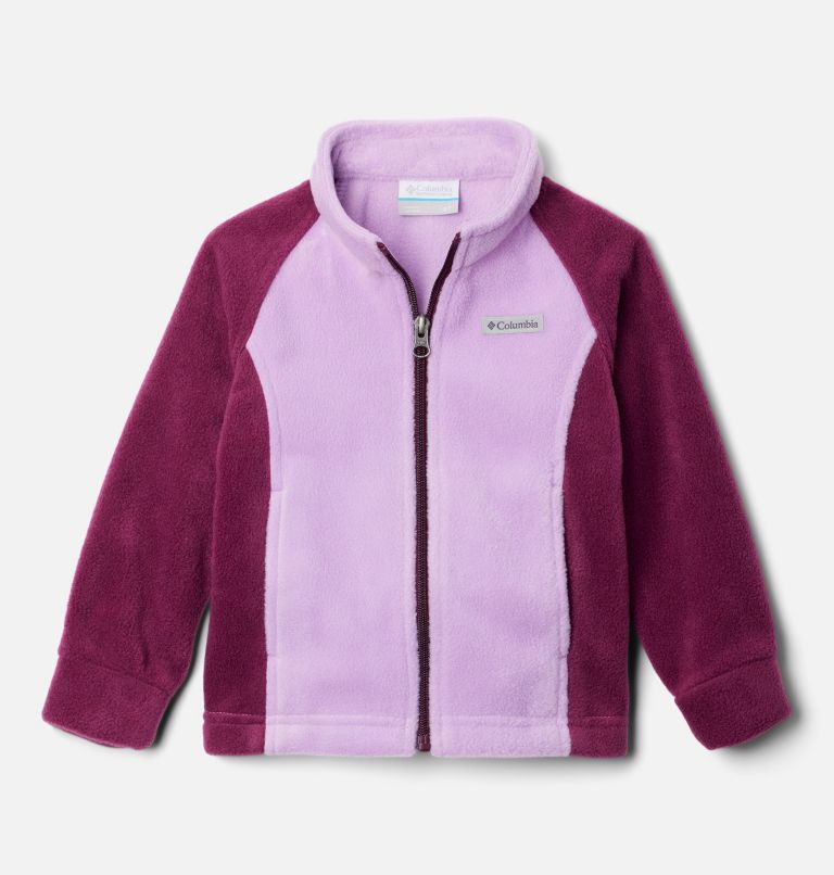Girls’ Toddler Benton Springs Fleece Jacket, Color: Marionberry, Gumdrop, image 1