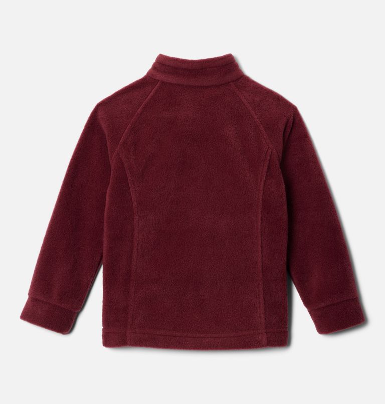 Girls’ Toddler Benton Springs Fleece Jacket, Color: Rich Wine, image 2